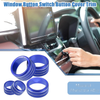 Toyota Tundra (2014-2021) - 5 pcs Blue AC Volume 4WD Switch Knob Cover