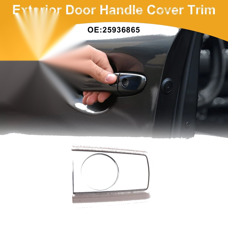 Buick Regal LaCrosse Encore Champagne ABS Exterior Door Handle Cover Trim