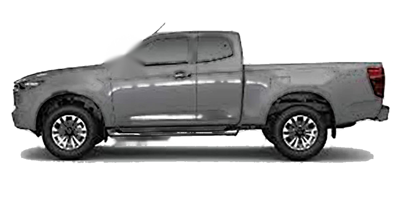 Mazda BT-50 2 x Door Black Handle Bowl Trim (2021-2024)