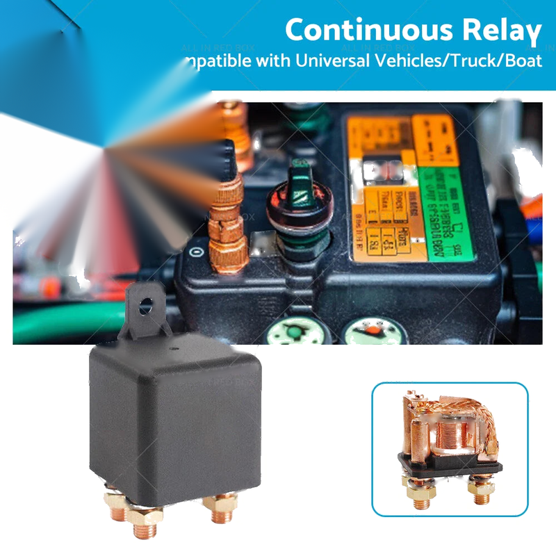 Truck Boat Marine 12V DC 250A Heavy Duty Relay Power Switch