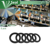 Make Model Oil Seal / 55x75x8mm / Rotary Shaft Seal NBR Rubber Black