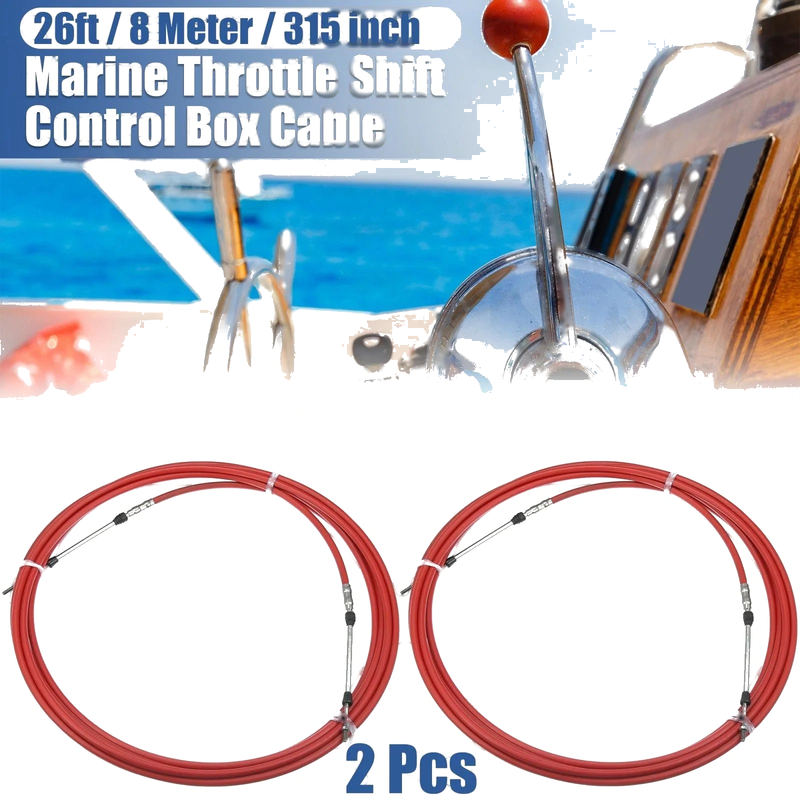 Yamaha Remote Control Box Cable 2pcs 26ft 315 Inch