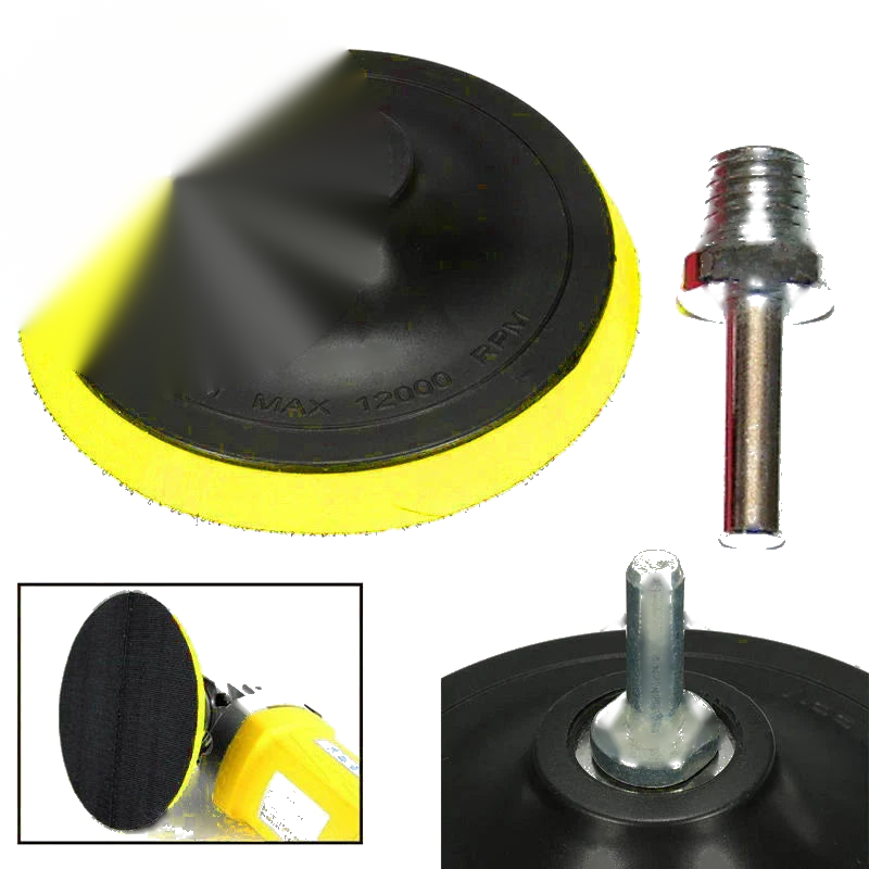 M14 Drill 4 x Buffing Plate Backing Pad Holder Disc