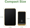 K0606 Waterproof Wireless Doorbell - No Battery Required