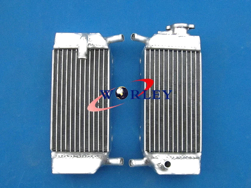 Honda CRF250 CRF250X CRF250R Aluminum Radiator (2004-2009)