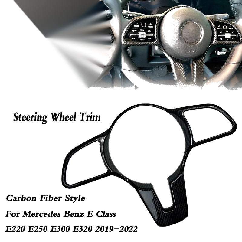 Mercedes Benz E-Class W213 Steering Wheel Cover (2017-2023)