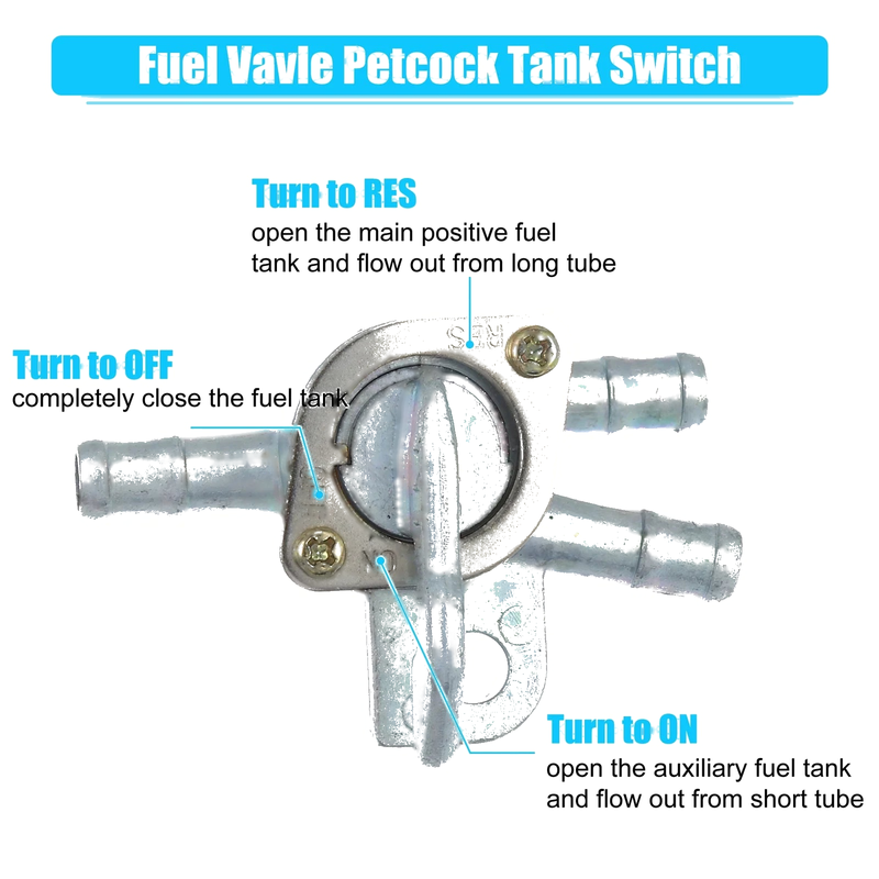 Honda CRF 250 450 Fuel Valve Petcock Gas Tank Switch (2004-2023)