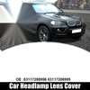 BMW X5 E70 Pair Front Headlight Lens Cover Cap (2007-2013)