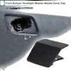BMW X5 Unpainted Front Left Side Bumper Headlight Washer Nozzle Cover Cap