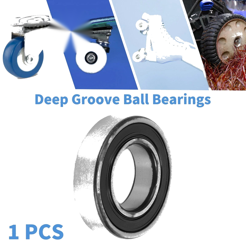 Scooter Skateboard Wheel 6005VV 25x47x12mm Deep Groove Ball Bearings