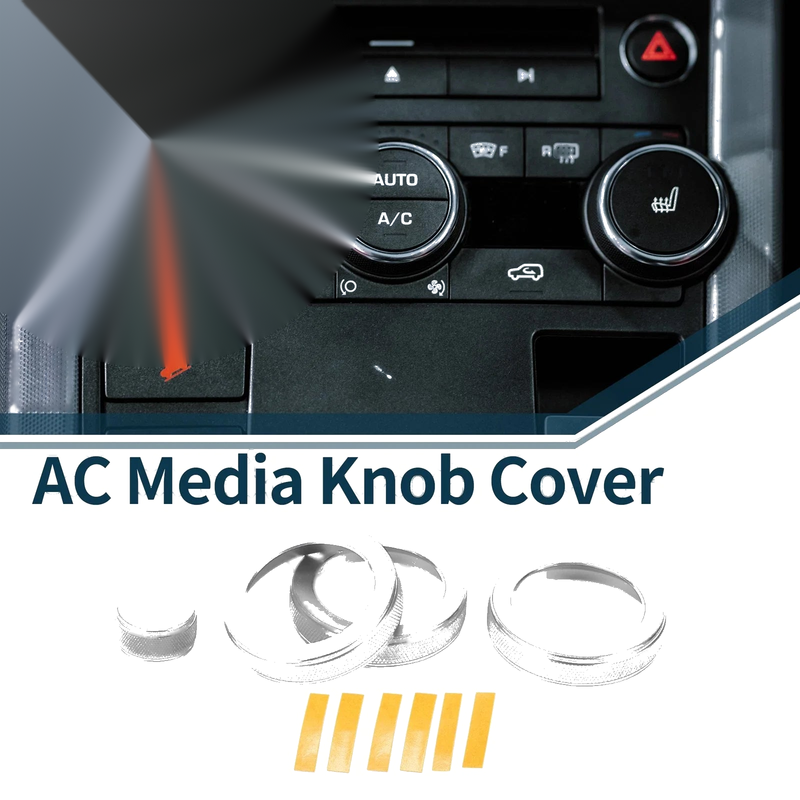Land Rover Range Rover Evoque (2012-2018) - 4 Pcs Media Knob Covers