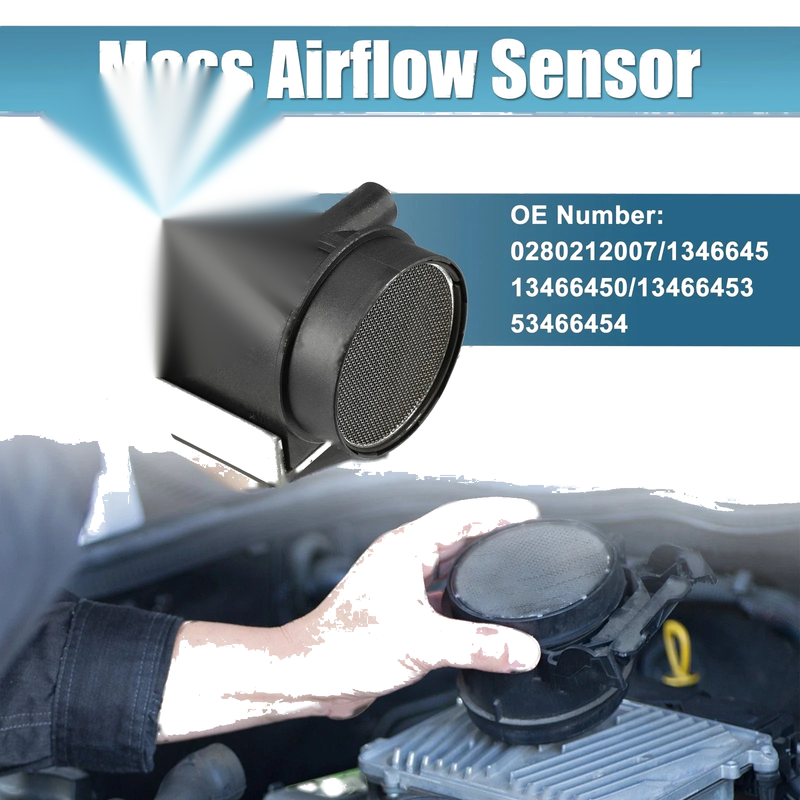 Volvo 240 Car Mass Air Flow Meter MAF Sensor (1988-1993)