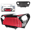 Jeep Wrangler TJ - Black Red Front Mesh Grille (1997-2006)