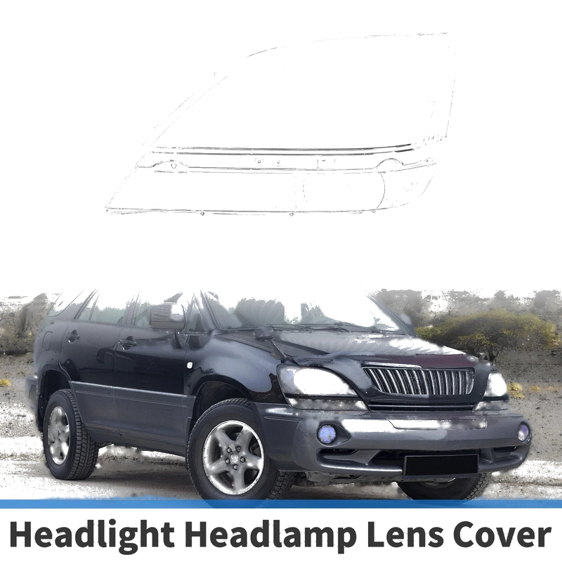 Lexus RX300 Car Front Left Headlight Lens Cover (1999-2003)