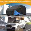 Toyota Highlander Waterproof Car Cover (Oxford Cloth, Black)