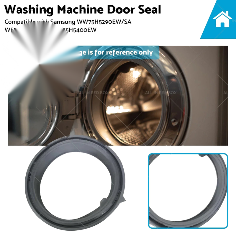 Samsung WW75H5290EW WW75H5400EW Washing Machine Door Seal (2015-2020)