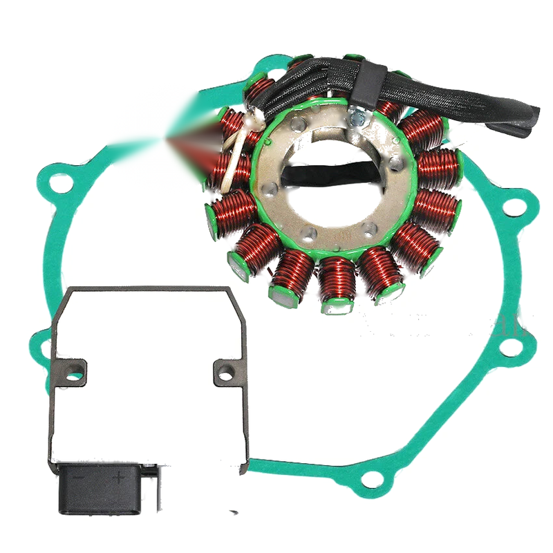 Kawasaki Ninja ZX10R Stator Coil, Regulator, Gasket (2006-2007)