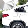 BMW X4 Black Rear Side Window Blinds Louver Cover Accessories (2014–2018)