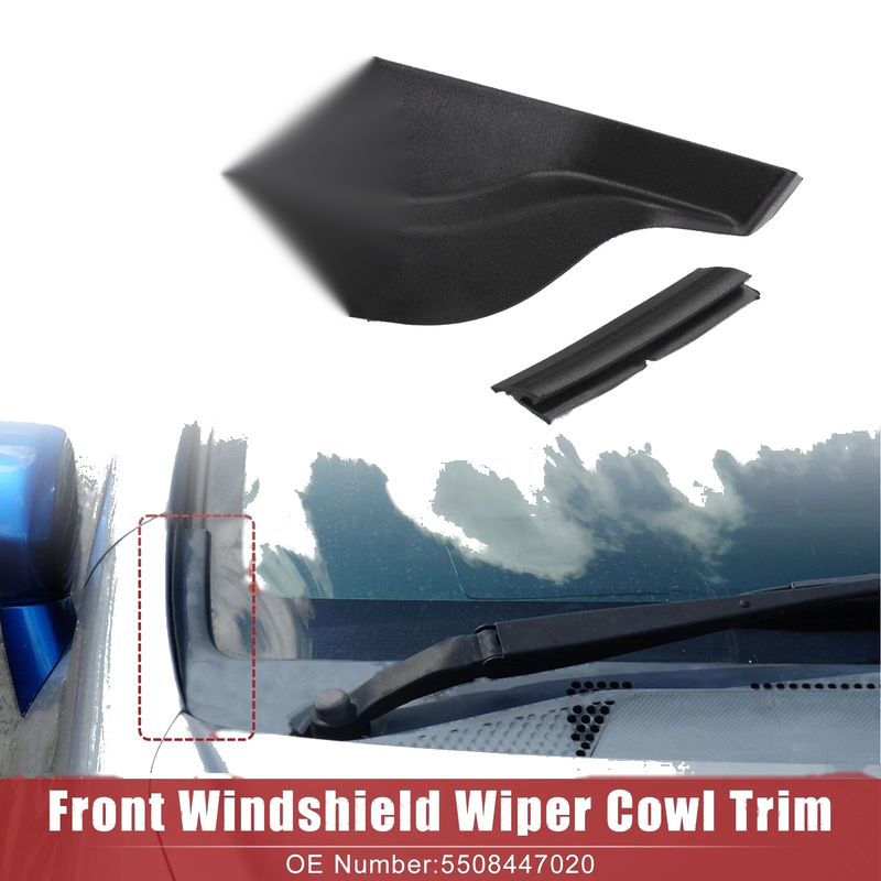 Toyota Prius Right Windshield Wiper Cowl Cover Extension Trim (2010–2015)