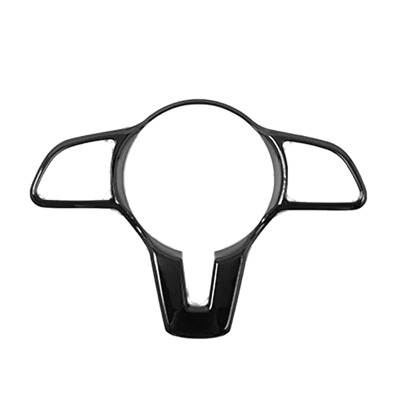 Mercedes-Benz Gloss Black Tape-On Adhesive Steering Wheel Trim Cover (2019–2021)