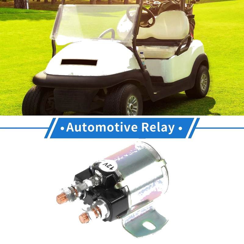 Yamaha G2 G8 G9 Gas Golf Cart Starter Solenoid Relay / 12V 4-Terminal / Starter Solenoid Relay