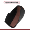 BMW 3 Series E90 Black Brown Faux Leather Gear Shift Knob Cover (2004-2012)