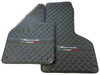 Lamborghini Huracan Performante (2014-2023) - Green Sewing Floor Mats