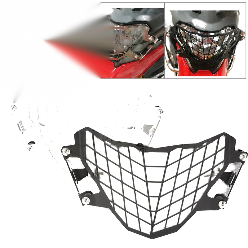 BMW G310GS G310R Black Headlight Grille Guard Cover (2017-2018)