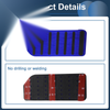 Honda Accord (2018-2023) - Blue 1 x Piece Footrest Pedal Pad Cover