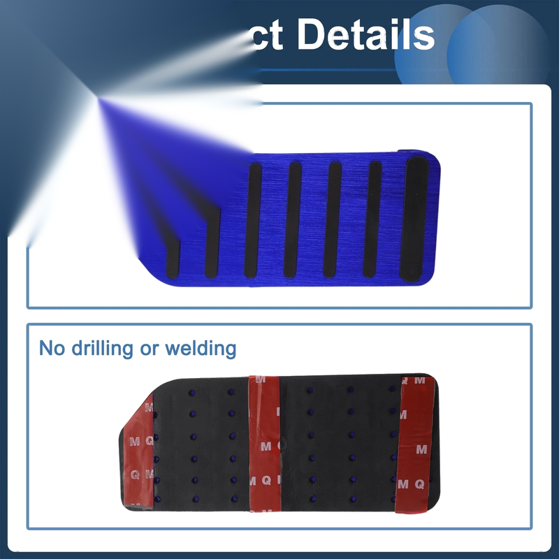 Honda Accord (2018-2023) - Blue 1 x Piece Footrest Pedal Pad Cover