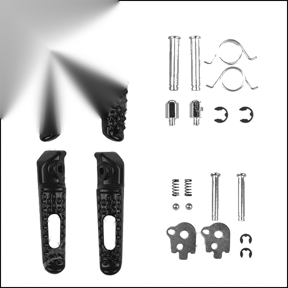 Honda CBR600RR (2003-2025) & CBR1000RR Footrests Pegs (2004-2016)