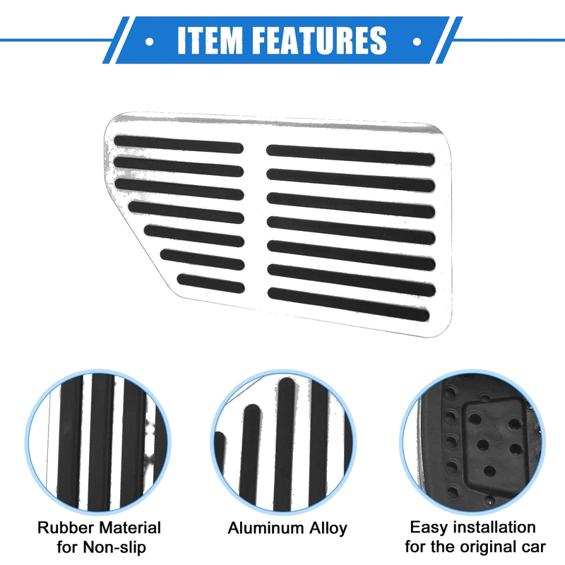 Kia Carnival 3 x Car Gas Accelerator Brake Foot Rest Pedals (2020-2023)