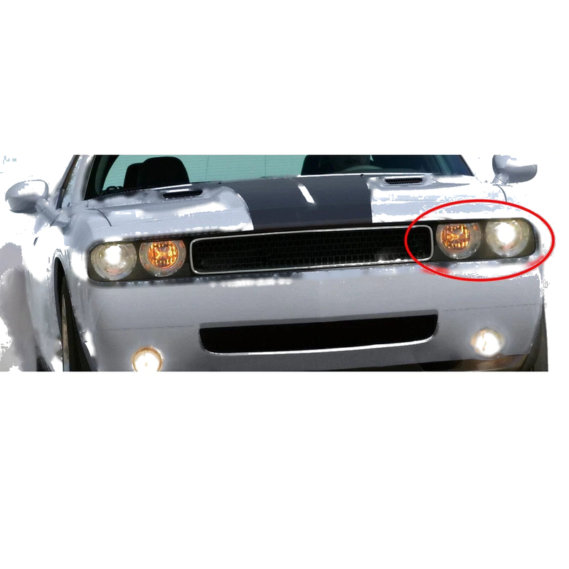 Dodge Challenger Front Left Headlight Bezel Trim (2008-2014)