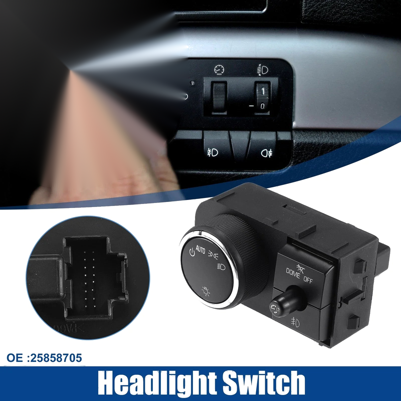Chevrolet Avalanche Headlight Switch (2002-2013)