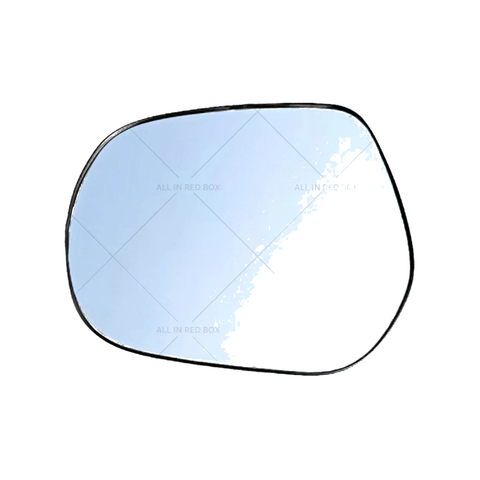Toyota LandCruiser Prado Left Side Mirror Glass with Plate (2009-2023)