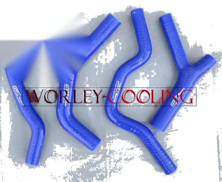 Honda CR500R CR 500 R (1985-1988) BLUE Silicone Radiator Hose