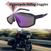 Motorcycle 1 Pc Motorcycle Riding Goggles Purple Green Yellow Dots UV400