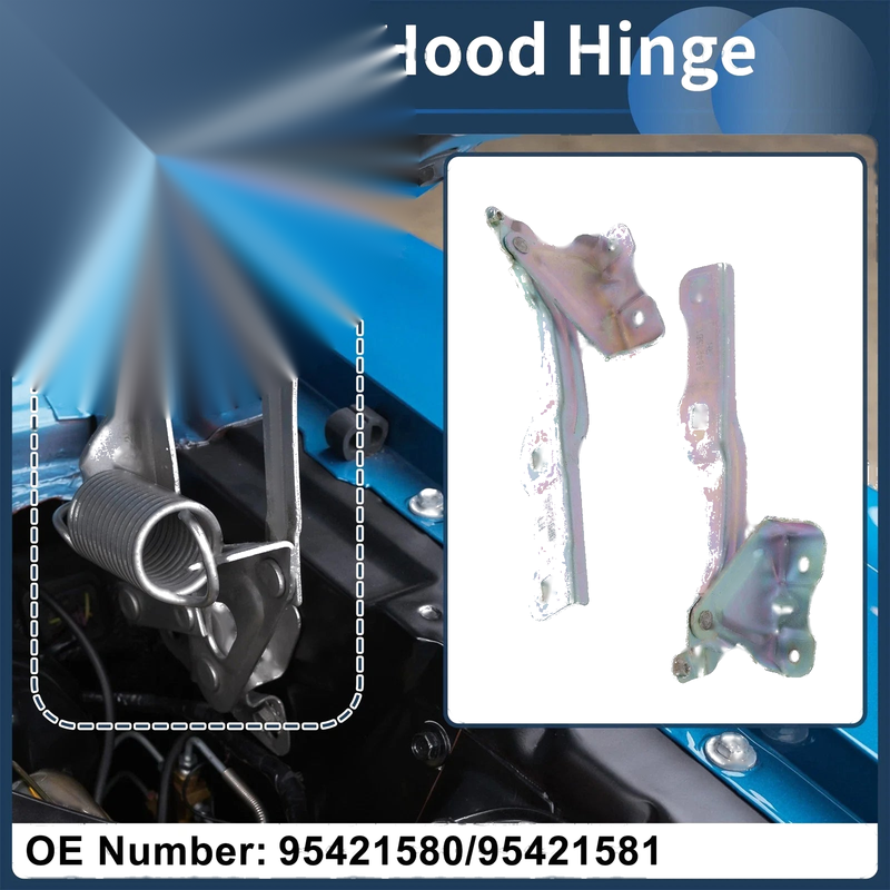 Chevrolet Trax Hood Hinges 1 Pair (2015-2021)