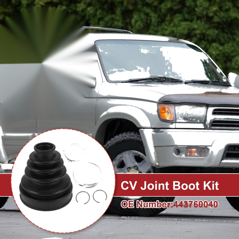 Toyota 4Runner Inner CV Joint Boot Kit with Clamps (2003–2009)