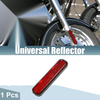 Motorcycle Safety Spoke Reflective Red Reflector Self-Adhesive