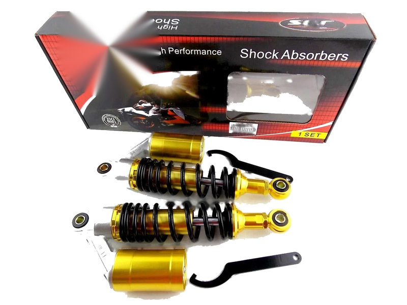 Suzuki GT185 280mm JBS Lowering Air Nitrogen Cell Shock Absorbers (76-78)