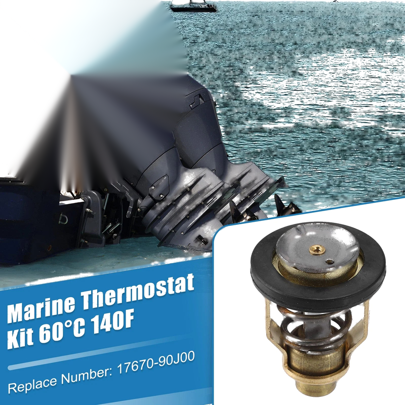 Suzuki & Yamaha Outboards Marine Thermostat Kit w/ Seal