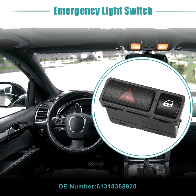 BMW 323Ci Emergency Light & Central Locking Switch (2000 - 2006)