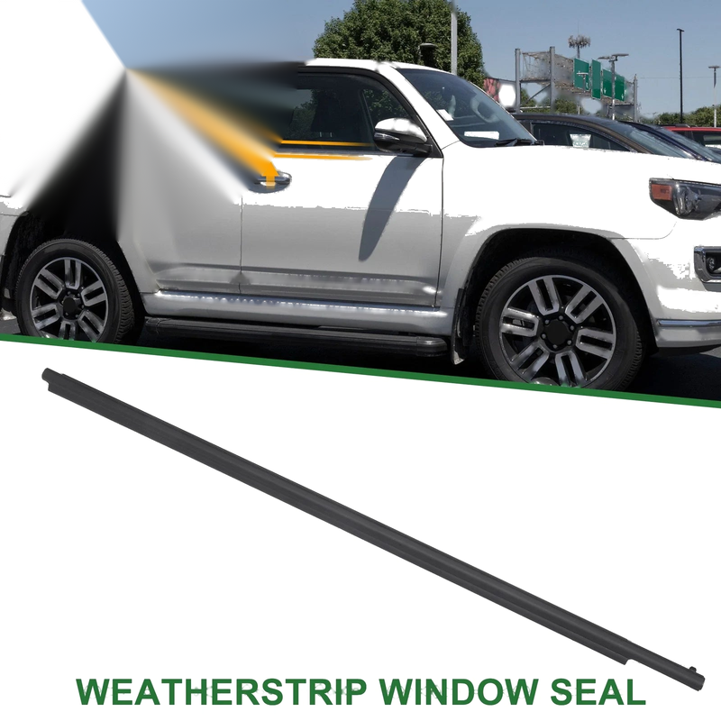 Toyota 4Runner 1pc Front Right Weatherstrip Window Seal (2010–2022)