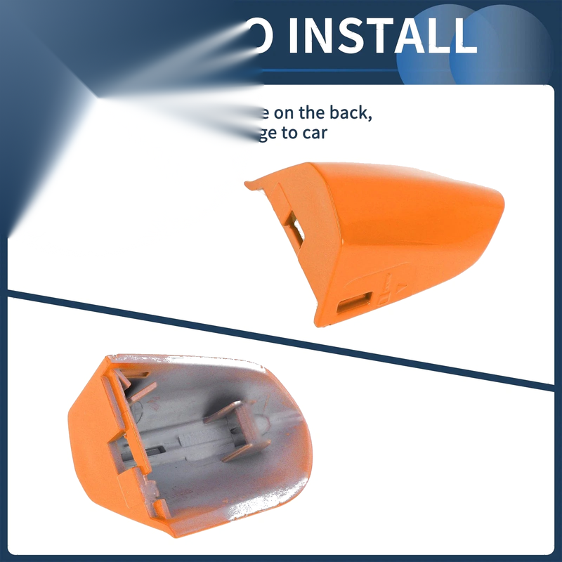 Ford Mustang (2015-2020) - ABS Orange 1 x Front Left Door Handle Cover