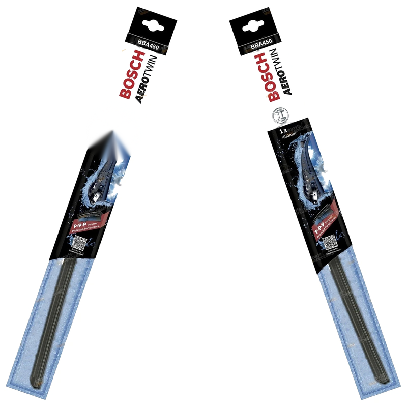 Mazda 323 BD BF Front Pair Aerotwin Wiper Blades (1981 - 1989)