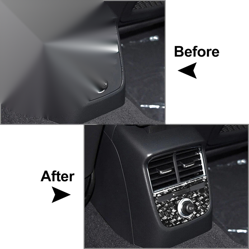 Audi A3 S3 RS3 Rear Cigarette Lighter Panel Cover Trim (2013-2020)