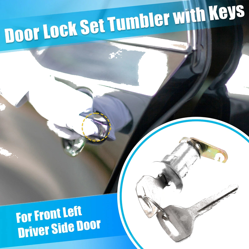Toyota Corolla Door Lock Cylinder Set with Keys (1970-1982)