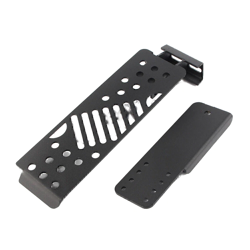 Jeep Wrangler JL Black Steel Left Driver Foot Peg (2018-2019)