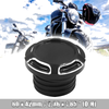 Harley Davidson Oil Tank Cover Cap Black Aluminium Alloy